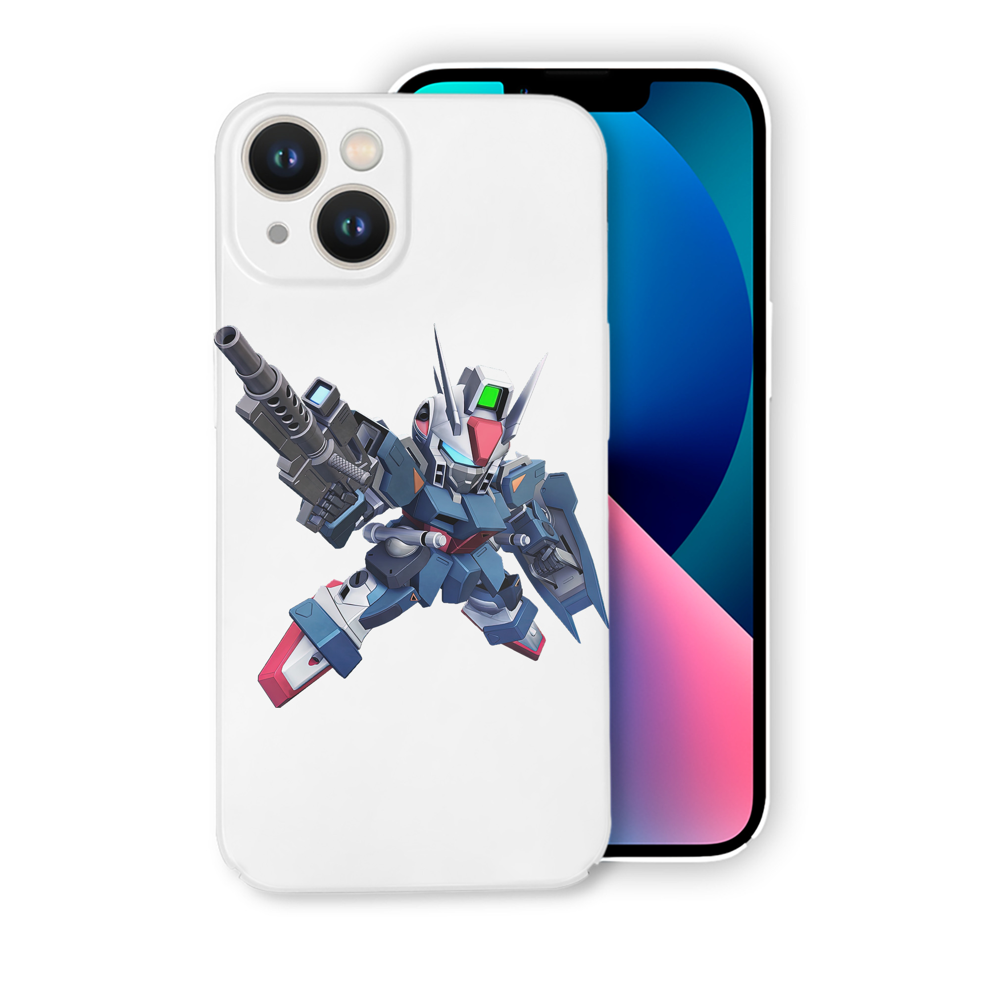 （画像用） 機動戦士ガンダム Mobile Suit Gundam 【iPhone 14シリーズ対応】ハードケース